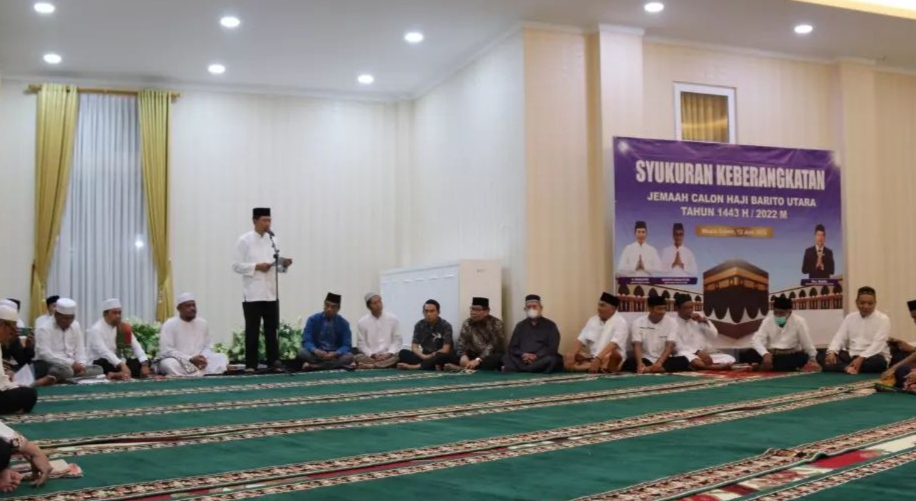 Bupati Barito Utara Gelar Syukuran Keberangkatan Jemaah Calon Haji