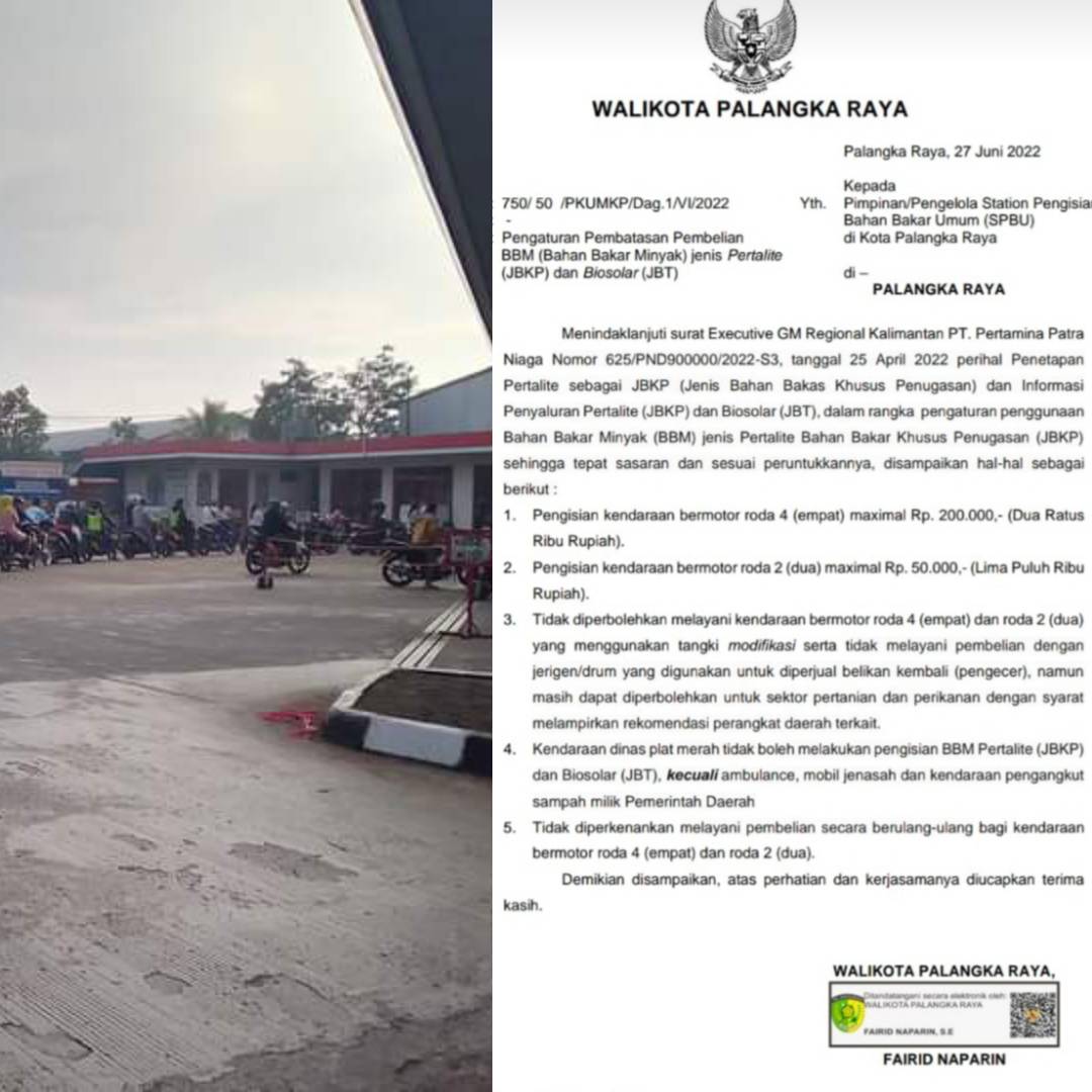 Pembelian BBM Jenis Pertalite dan Biosolar Akhirnya Dibatasi