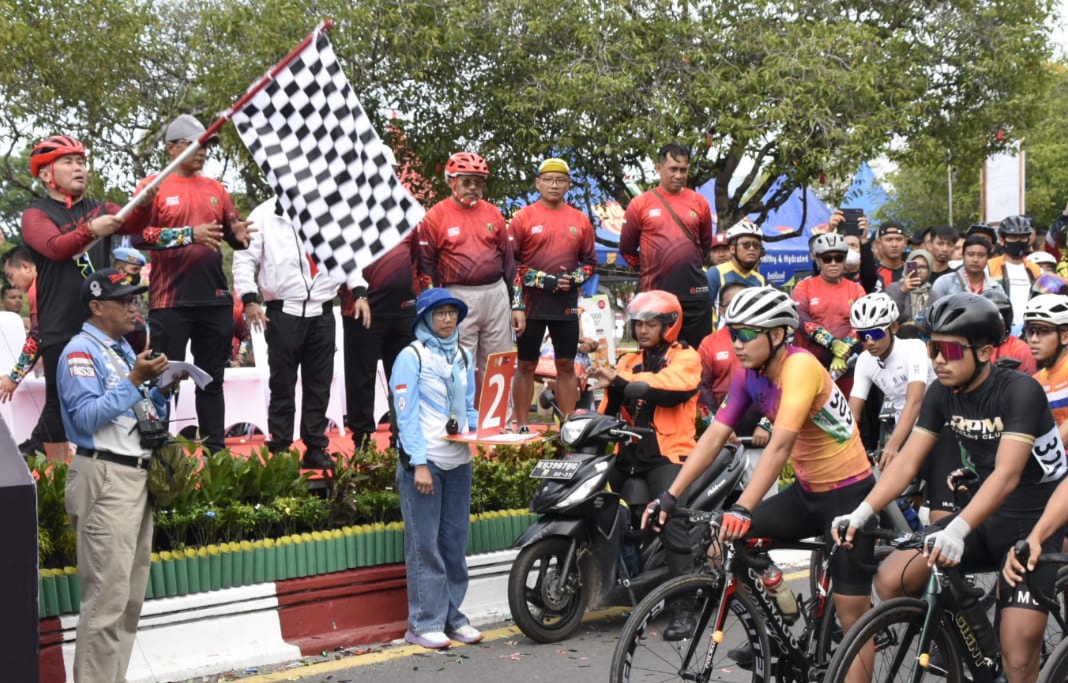 Event Road Race Gubernur Kalteng CUP Sebagai Pemanasan