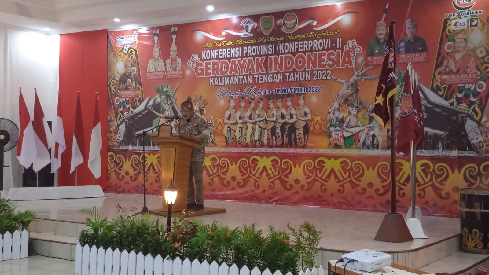 Gelar Konferprov II, Gerdayak Launching Korps Drumband