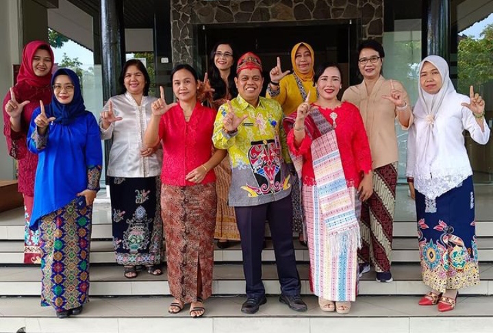 Perempuan Dishut Kalteng Jadilah Ibu Yang Kreatif