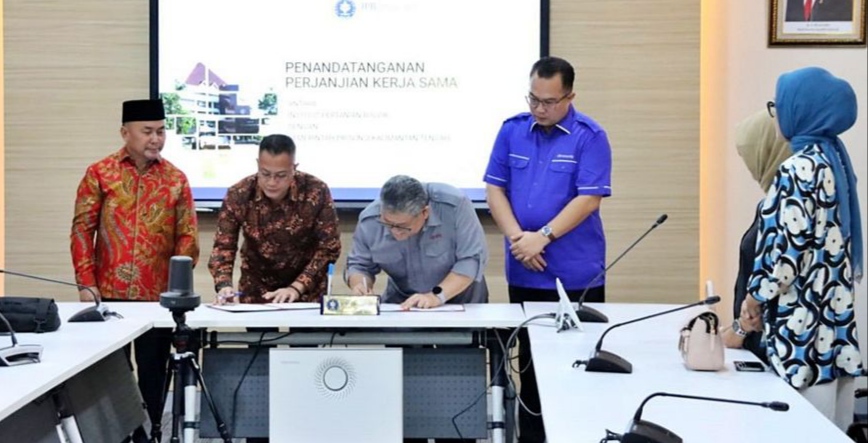 Kalteng Tanda Tangan PKS Dengan Sekolah Bisnis IPB University