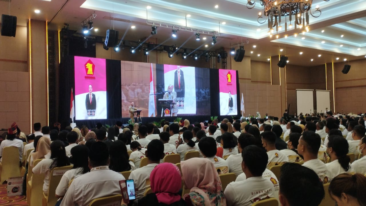 Muzani Hadiri HUT Ke-15 Partai Gerindra Provinsi Kalteng