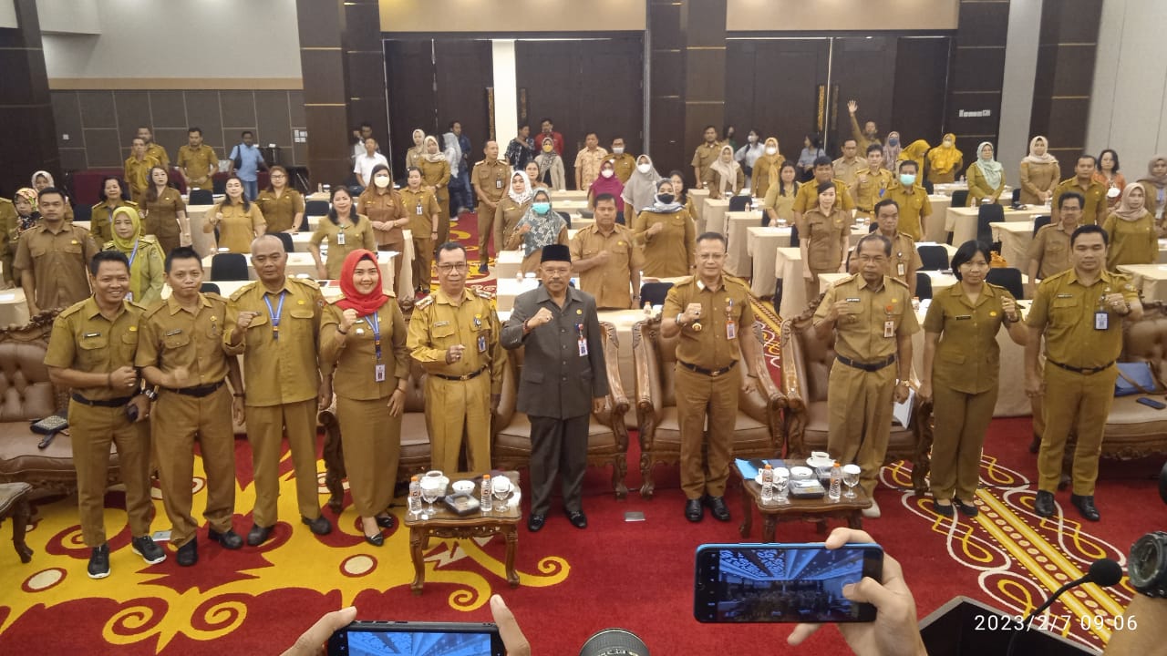 Dinas PMD Rakor Pokjanal Posyandu Se-Kalteng