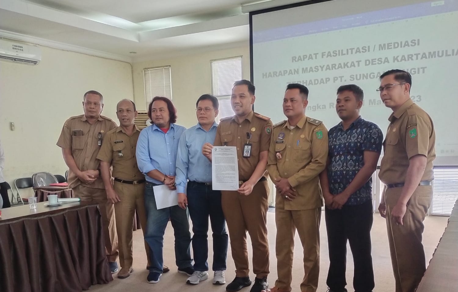 PT Sungai Rangit Setujui Tambahan Lahan Plasma 98 Hektar