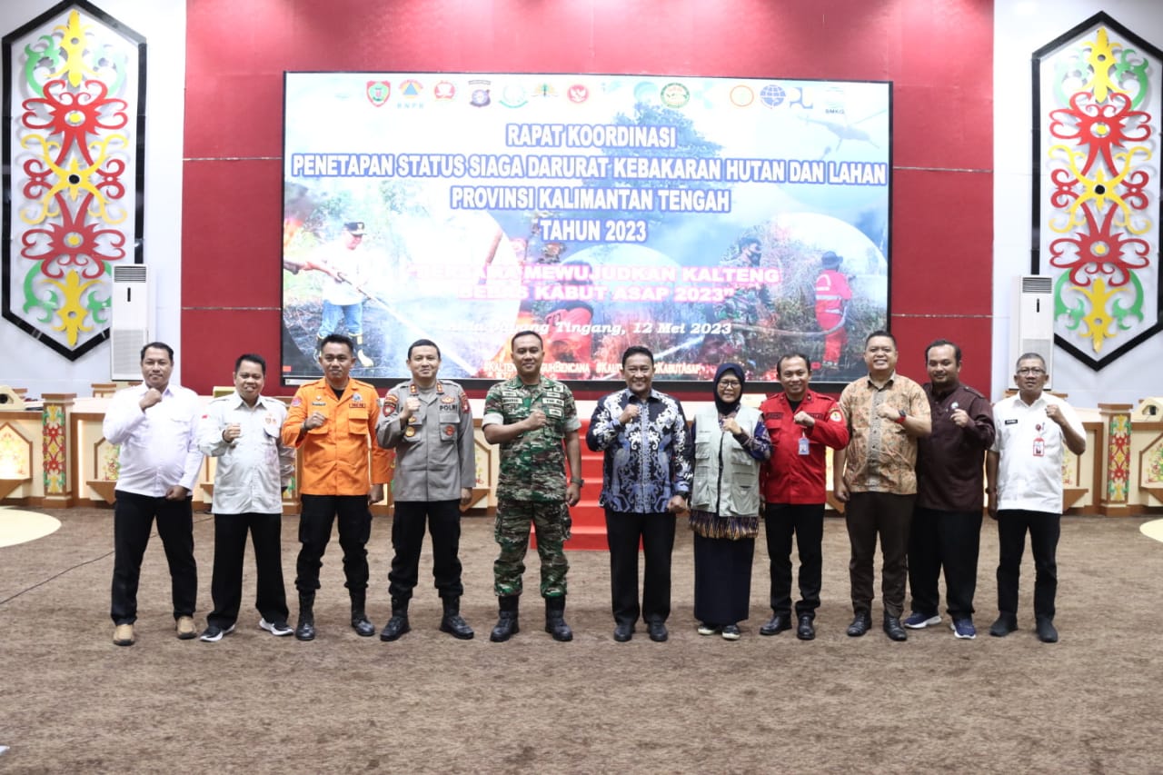 Mei 2023, Pemerintah Provinsi Kalteng Segera Tetapkan Siaga Darurat Karhutla