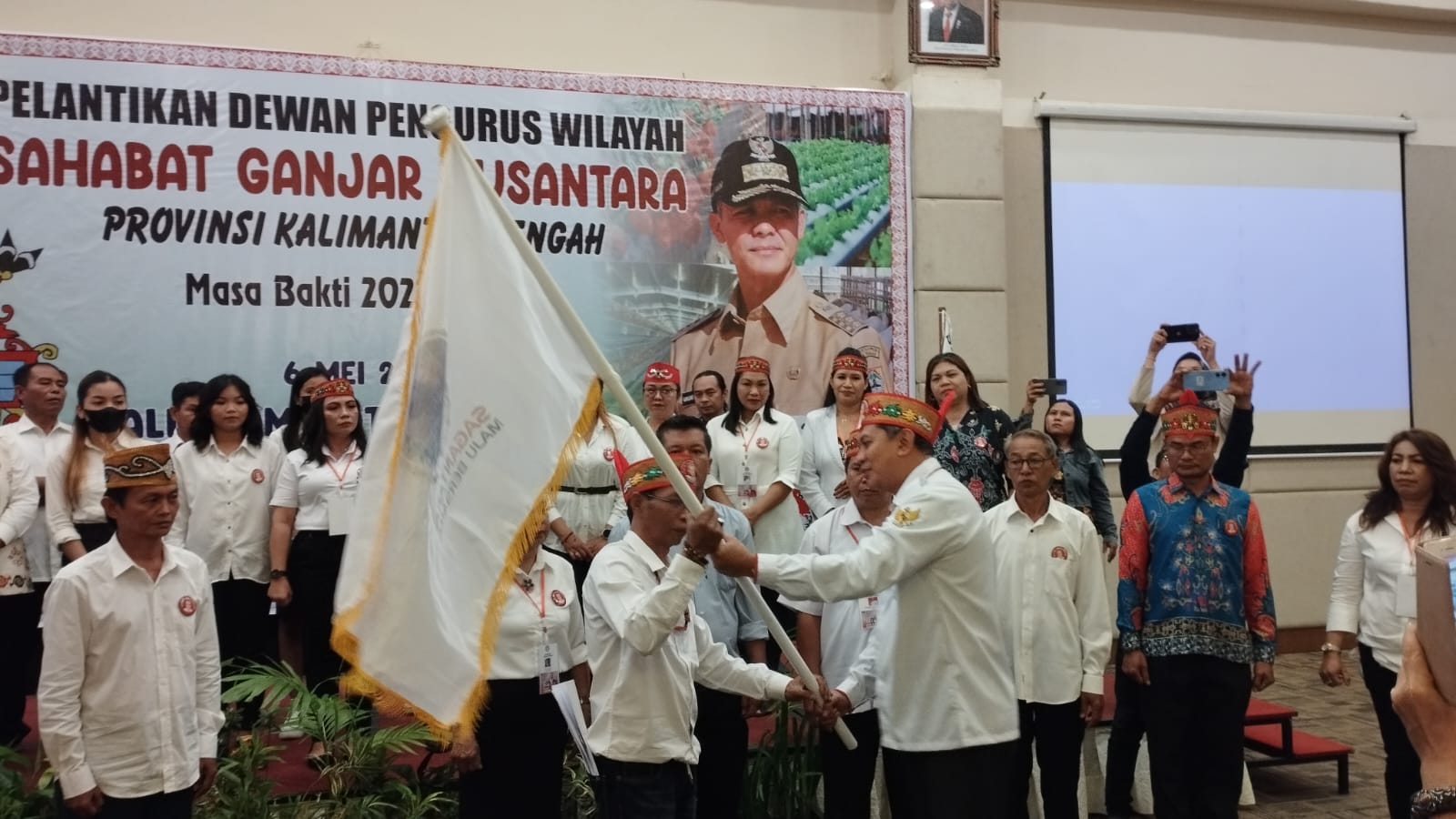 Sagantara Kalteng Siap Menangkan Ganjar Sebagai Presiden RI