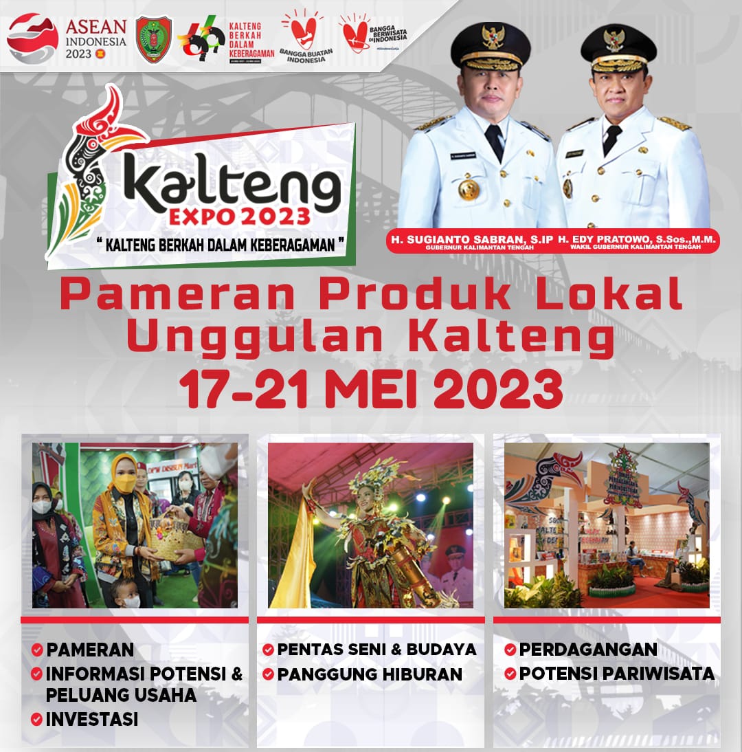 Kesiapan Kalteng Expo 2023 Sudah Mencapai 75 Persen