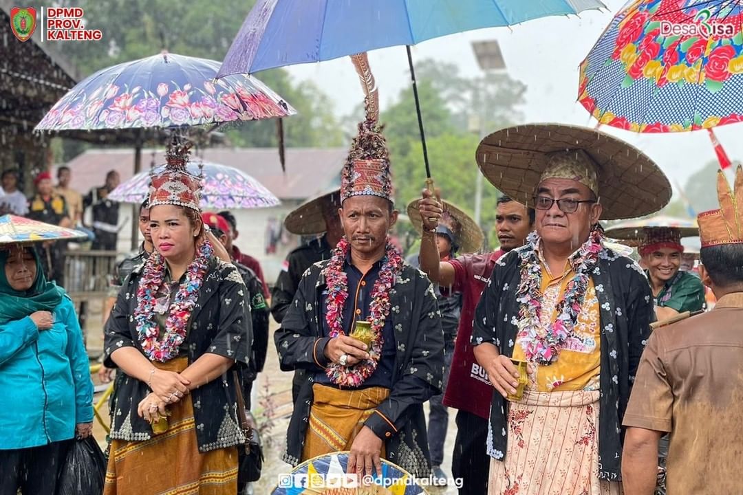 Tim Penilai Lomba Desa Tingkat Provinsi Kalteng Klarifikasi Lapangan Ke Jamuat