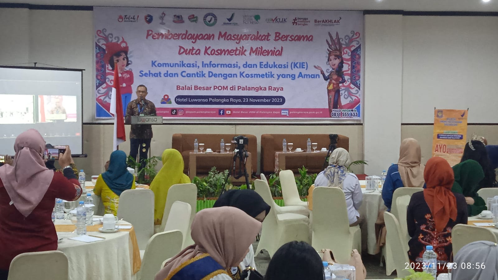 BBPOM Selenggarakan Edukasi KIE Kosmetik Aman Bagi Masyarakat