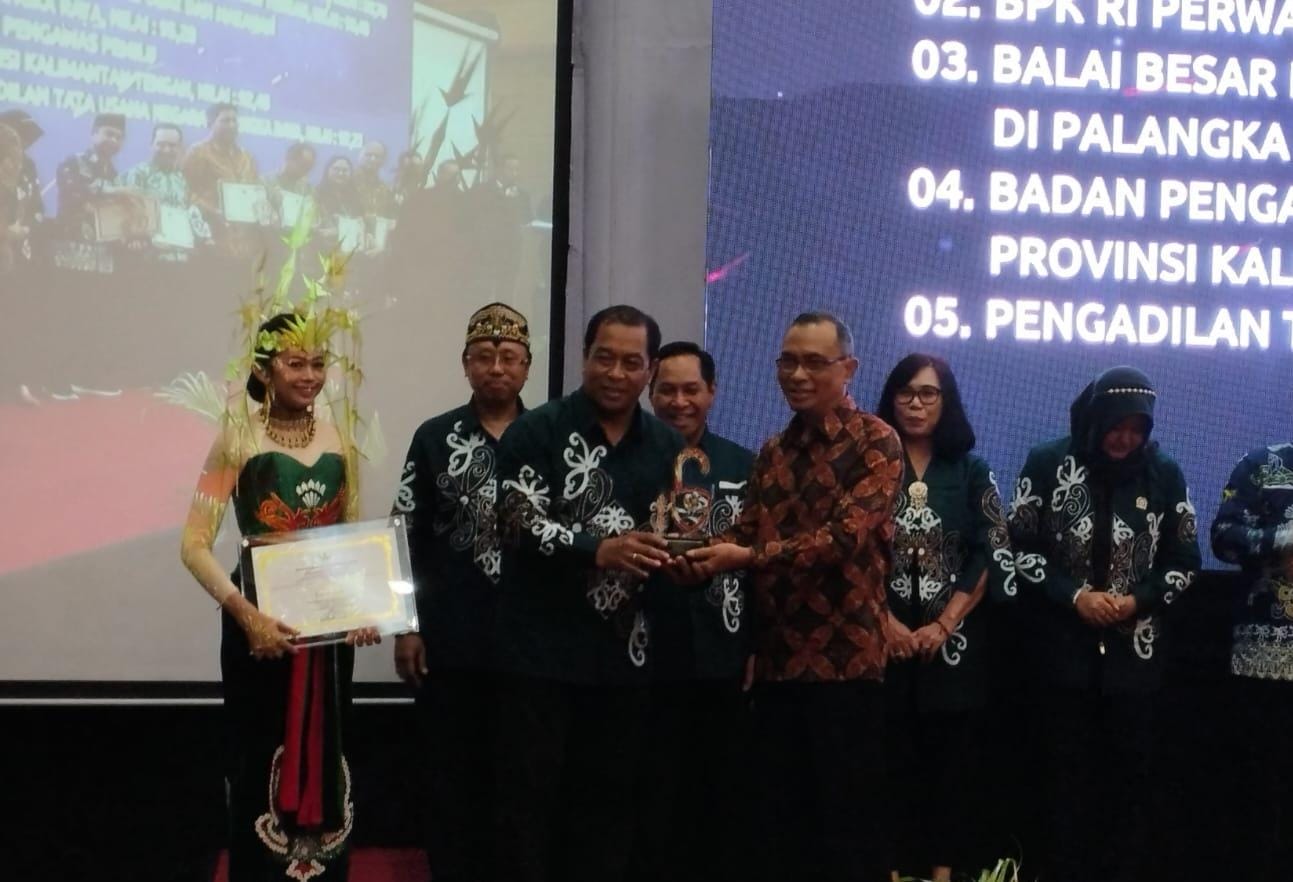 Balai BPOM Palangka Raya Raih Peringkat 3 Kategori Informatif