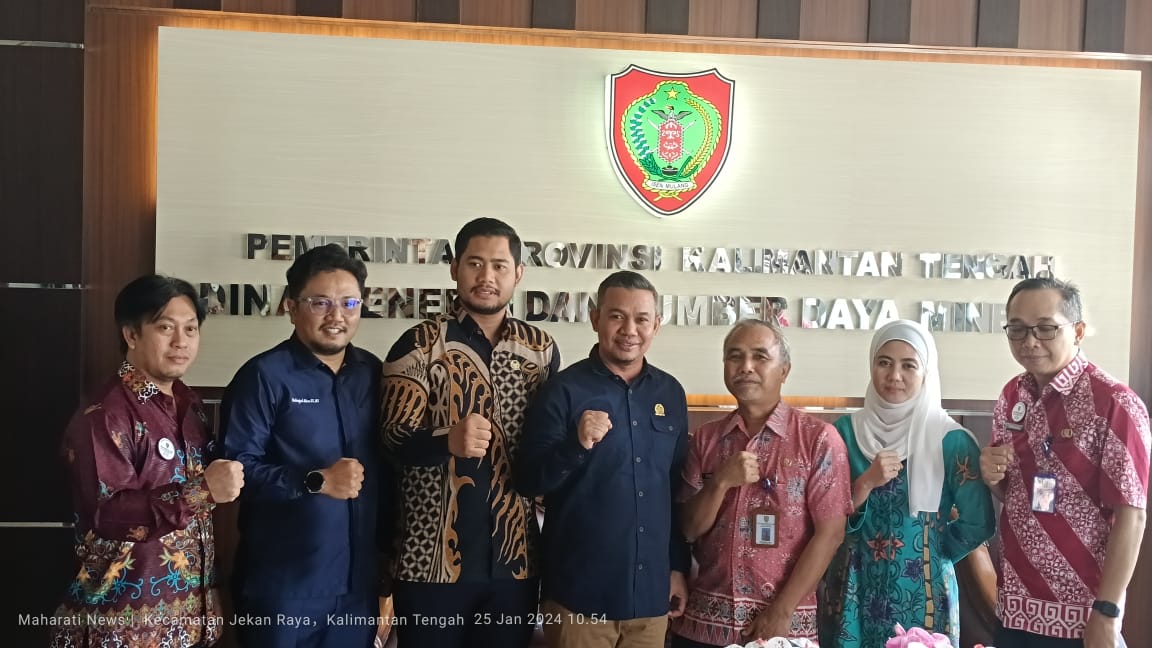 Dinas ESDM Kalteng Terima Kunjungan Anggota DPRD Kobar, Ini Yang Dibahas