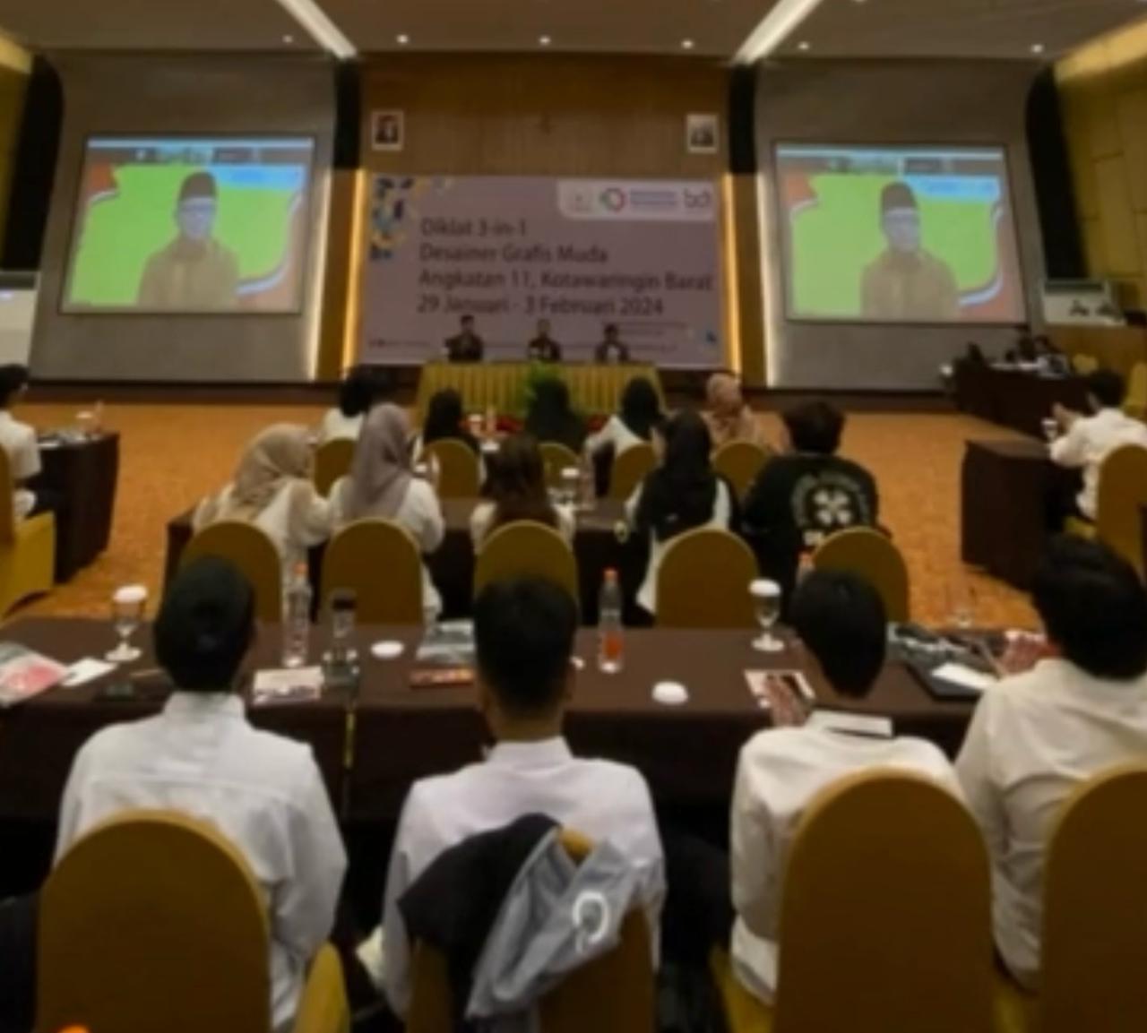 Legislator Golkar Mukhtarudin: Diklat Desan Grafis Sangat Relevan di Era Digitial