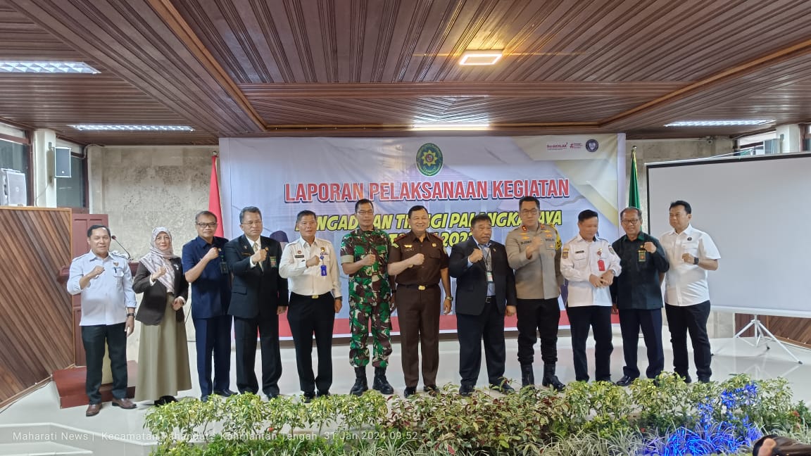 Tahun 2023, Pengadilan Tinggi Palangkaraya Memutus 285 Perkara