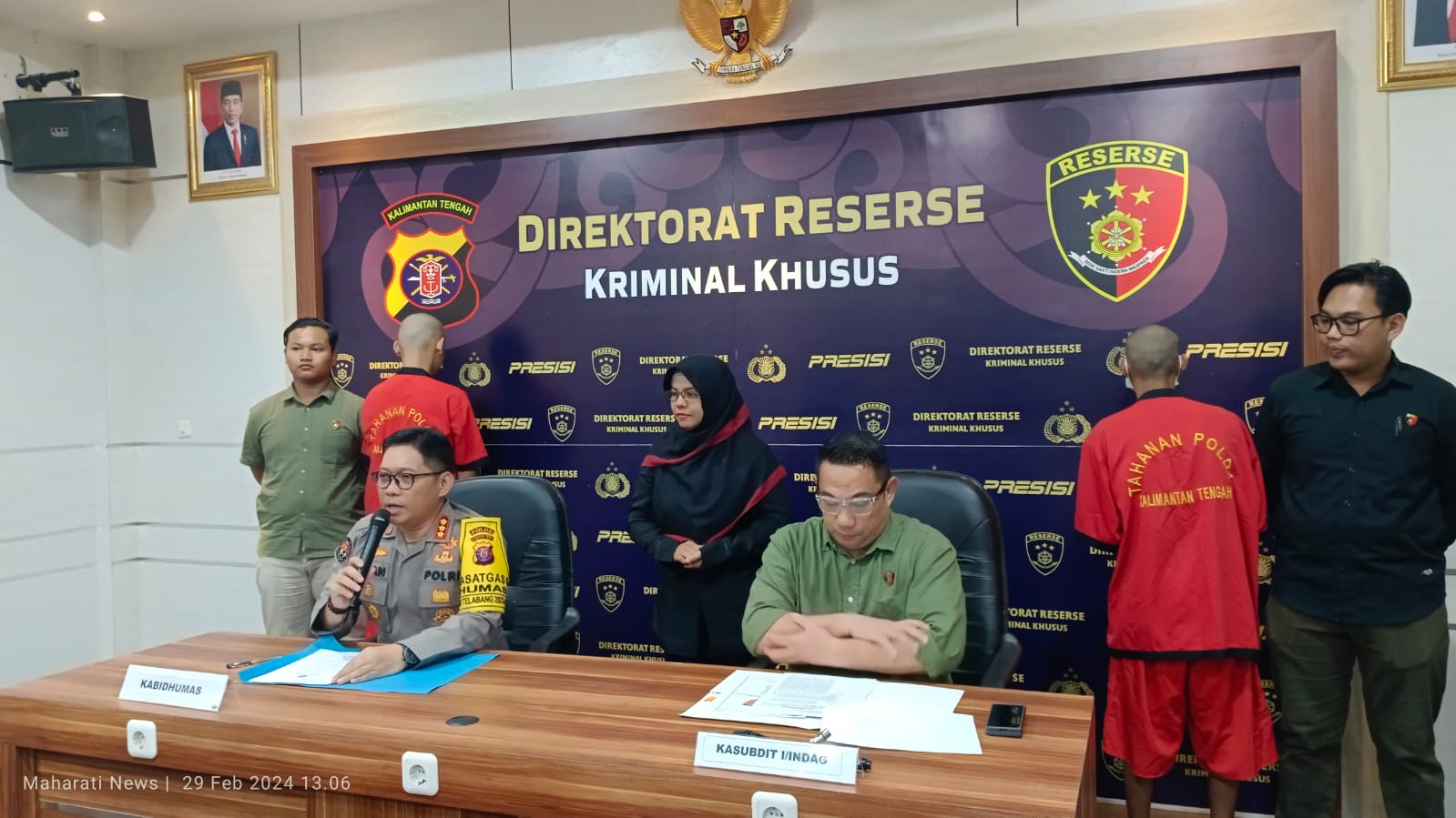 Dirkrimsus Polda Kalteng Ringkus 2 Pria Bawa BBM Tanpa Izin