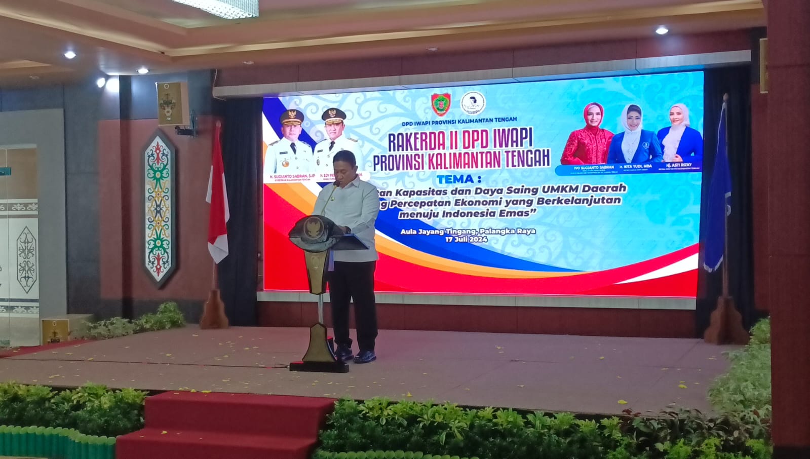 DPD IWAPI Kalteng Gelar Rakerda II Siap Tingkatan UMKM