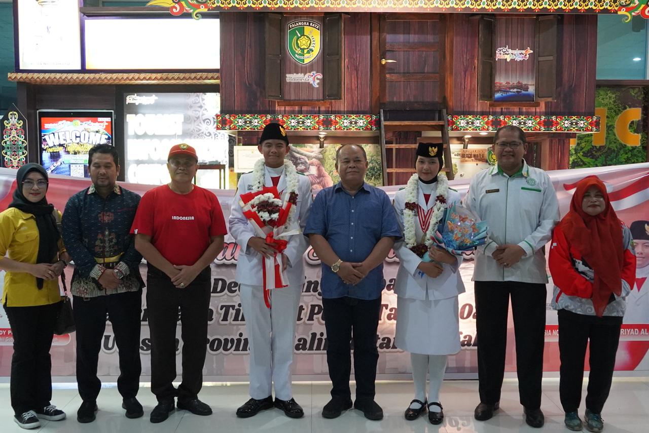 Dua Pahlawan Muda Kalteng Pulang dengan Kebanggaan