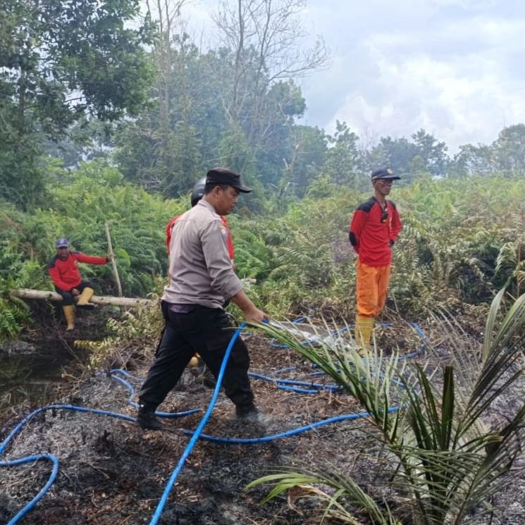 Karhutla Seluas 1 Hektar di Kotawaringin Barat Berhasil Dikendalikan