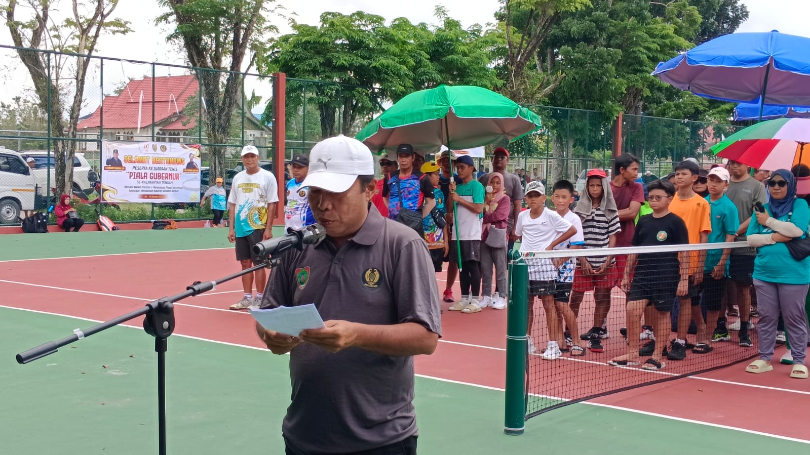 Gubernur Cup 2024: Pengembangan Atlet Tenis Muda Kalteng