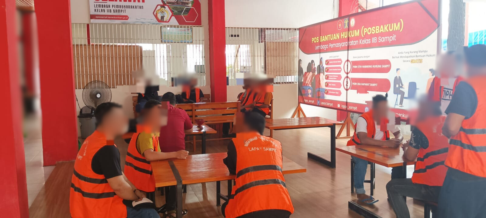 Perkuat Perlindungan Hukum, Lapas Sampit Hadirkan Layanan Posbakum