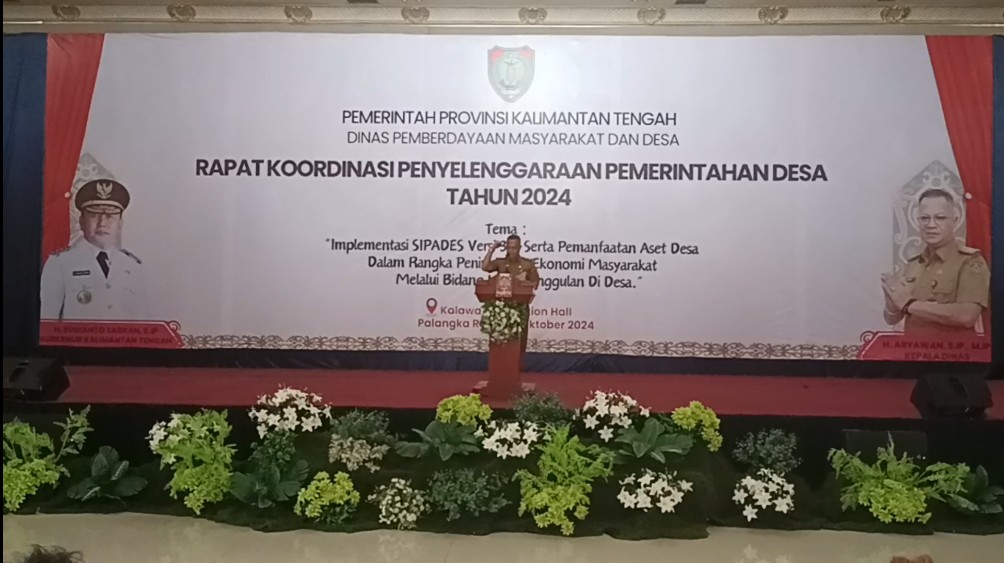 Ribuan Kepala Desa di Kalteng Hadiri Rakor Pengelolaan Aset Desa 2024 