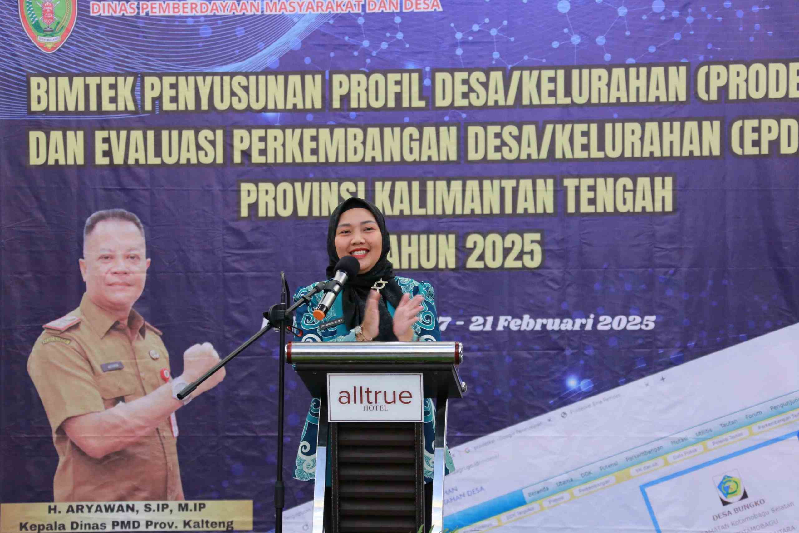 Dinas PMD Kalteng Gelar Bimtek PRODESKEL dan EPDESKEL 2025