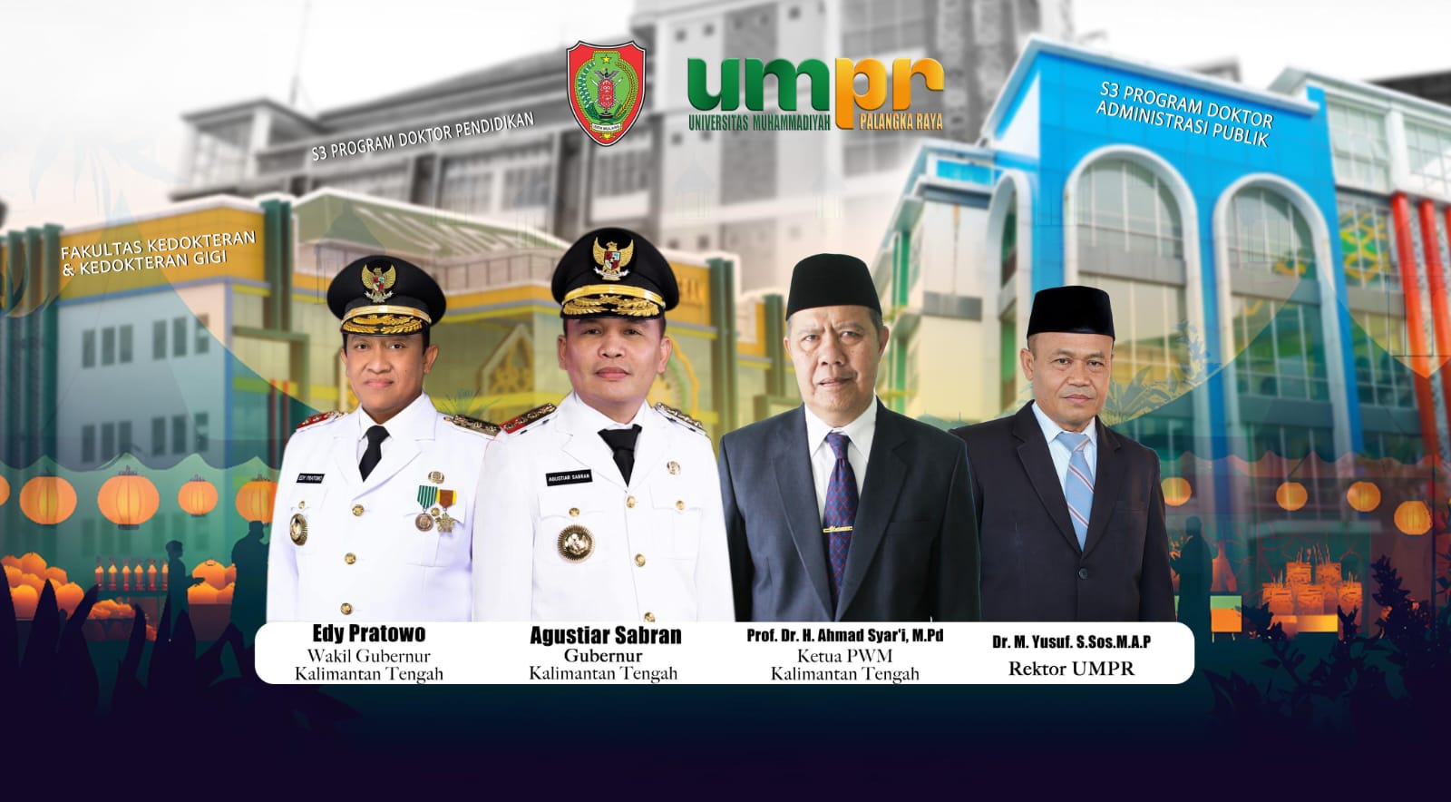 Gubernur Agustiar Minta Muhammadiyah Percepatan Peningkatan Kualitas SDM Kalteng