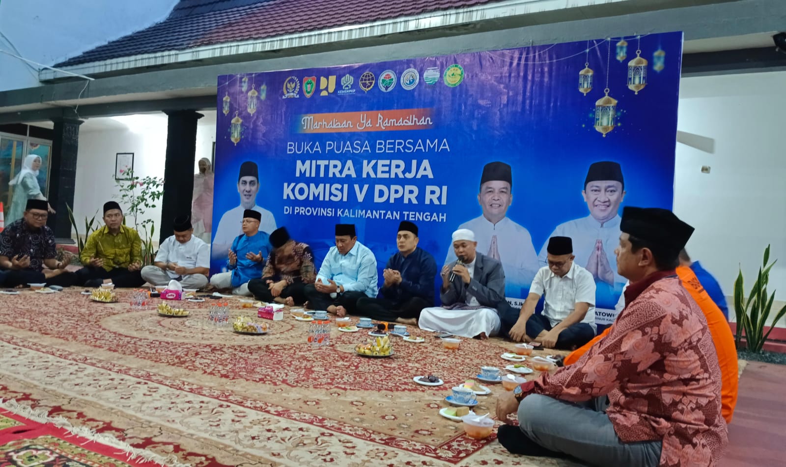 Buka Bersama DPR RI di Kalteng, Harapkan Transportasi Lebih Maju