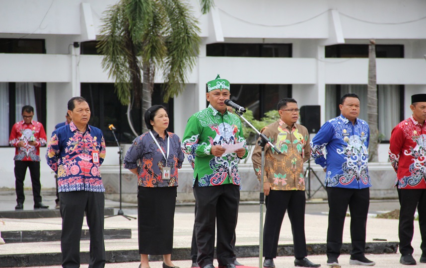 Pemkab Barsel Tegaskan Disiplin ASN di Hari Pertama Kerja 2025