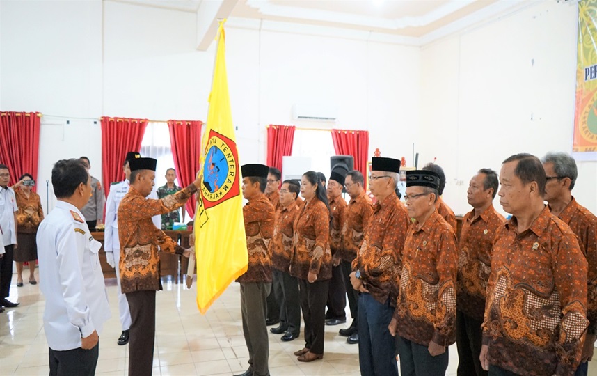 Pemkab Barsel Kukuhkan Pengurus Baru PWRI dan KERTA