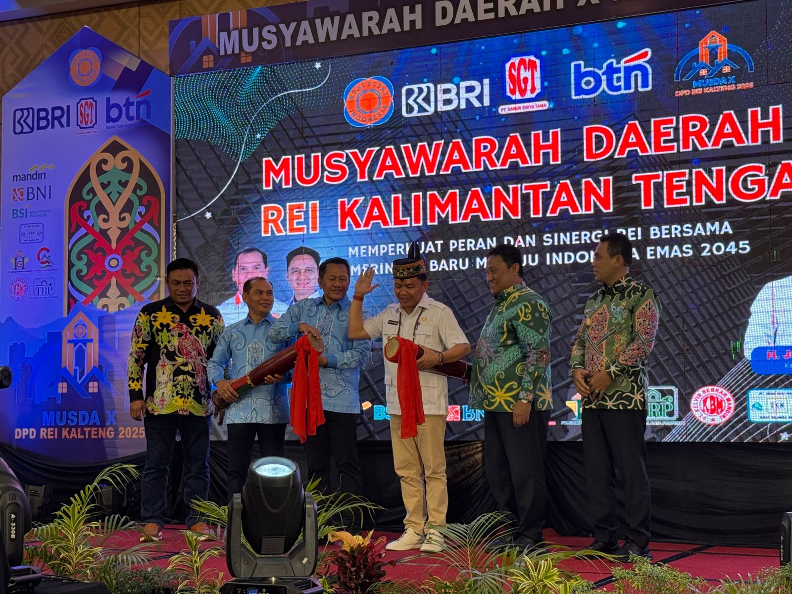 Musda X REI Kalteng 2025: Gubernur Dorong Properti Jadi Motor Ekonomi
