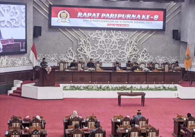 DPRD Kalteng Bahas LKPJ Gubernur 2024 di Rapat Paripurna