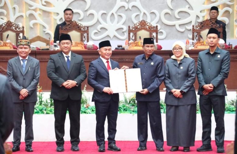DPRD Kalteng Sahkan Usul Pengangkatan Gubernur Baru