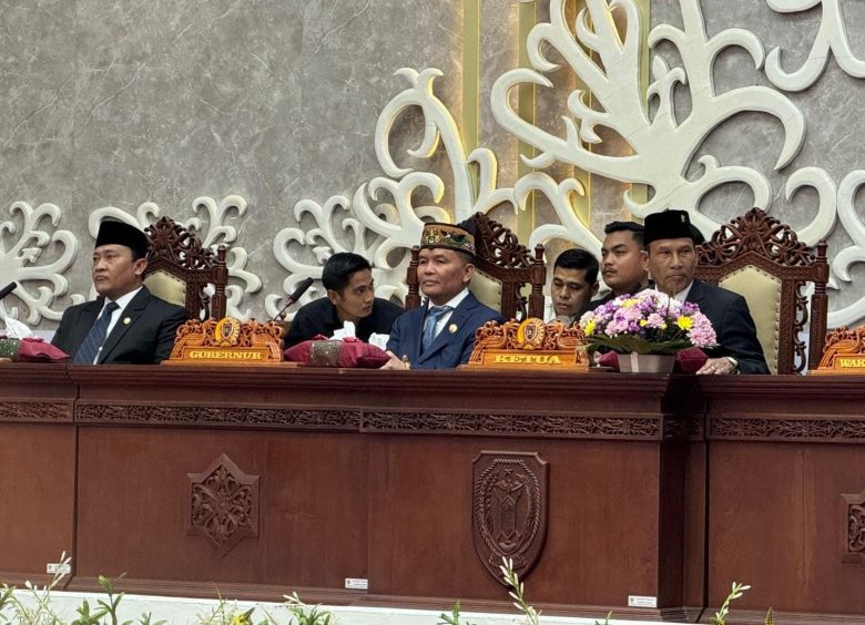 DPRD Kalteng Gelar Paripurna Penyampaian Pidato Gubernur 2025–2030