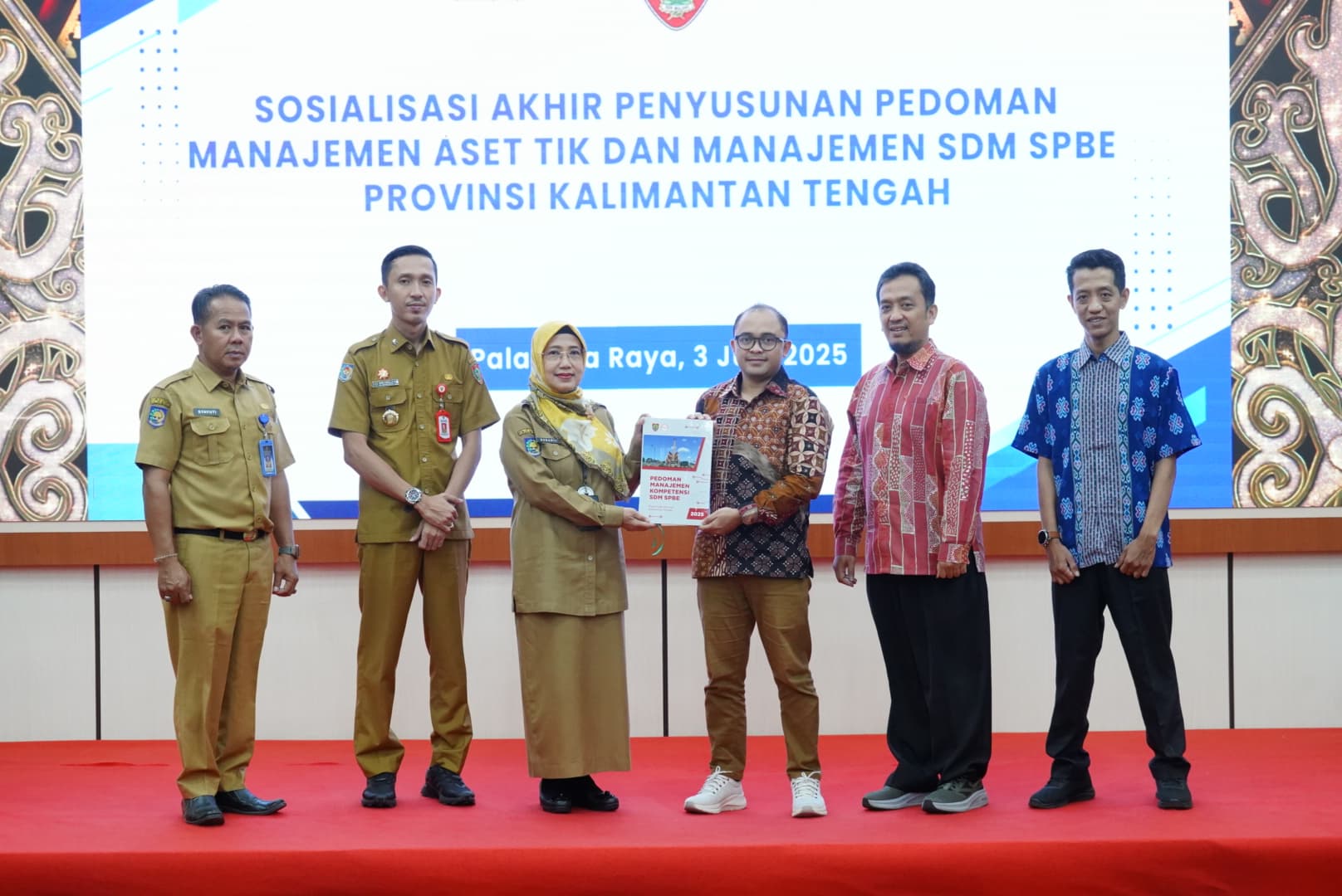 Pemprov Kalteng Sosialisasikan Pedoman Manajemen Aset TIK dan SDM SPBE