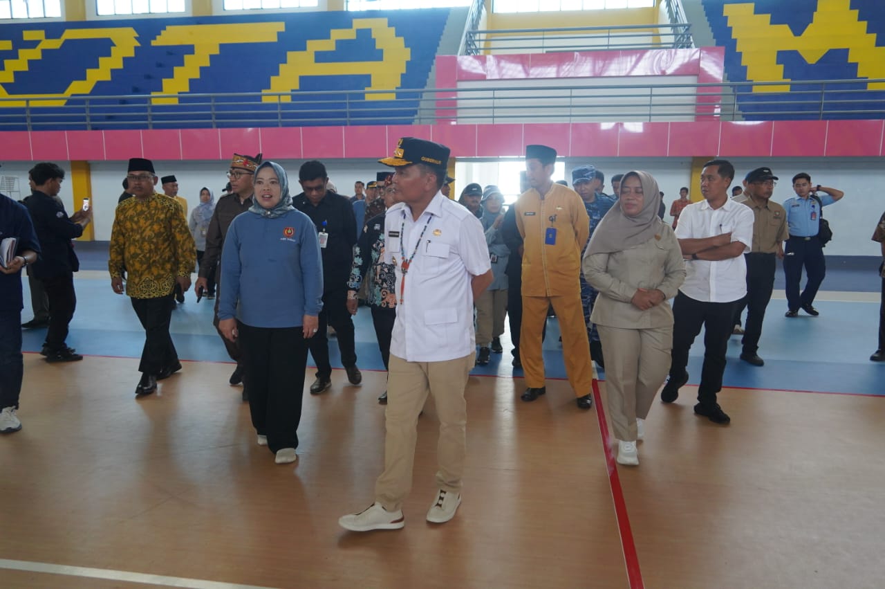 Gubernur Kalteng Tinjau Kesiapan Sarana Porprov 2026 di Pangkalan Bun