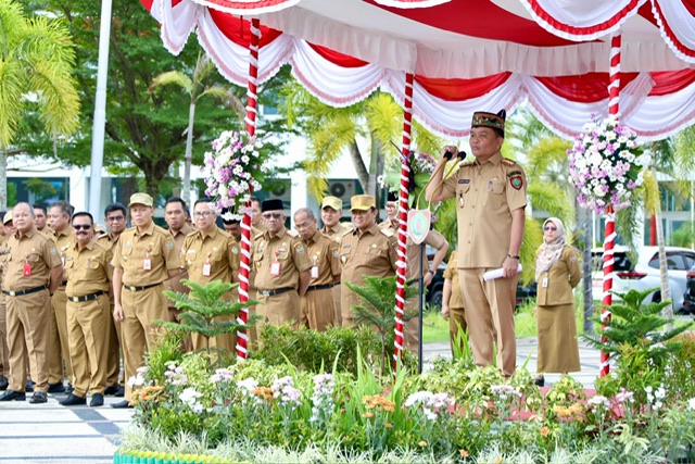 Apel Besar Hangatkan Semangat Kerja ASN Pemprov Kalteng