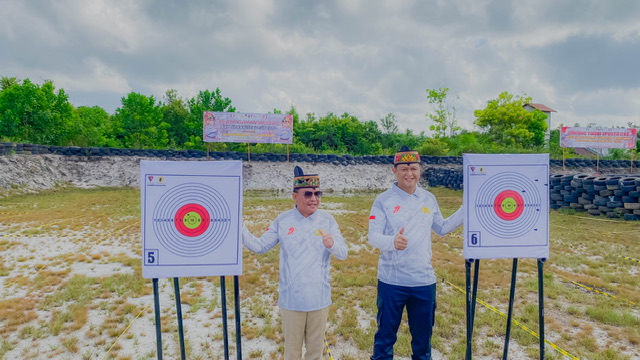 Gubernur Dukung Pelestarian Budaya Lewat Turnamen Sumpitan dan Menembak