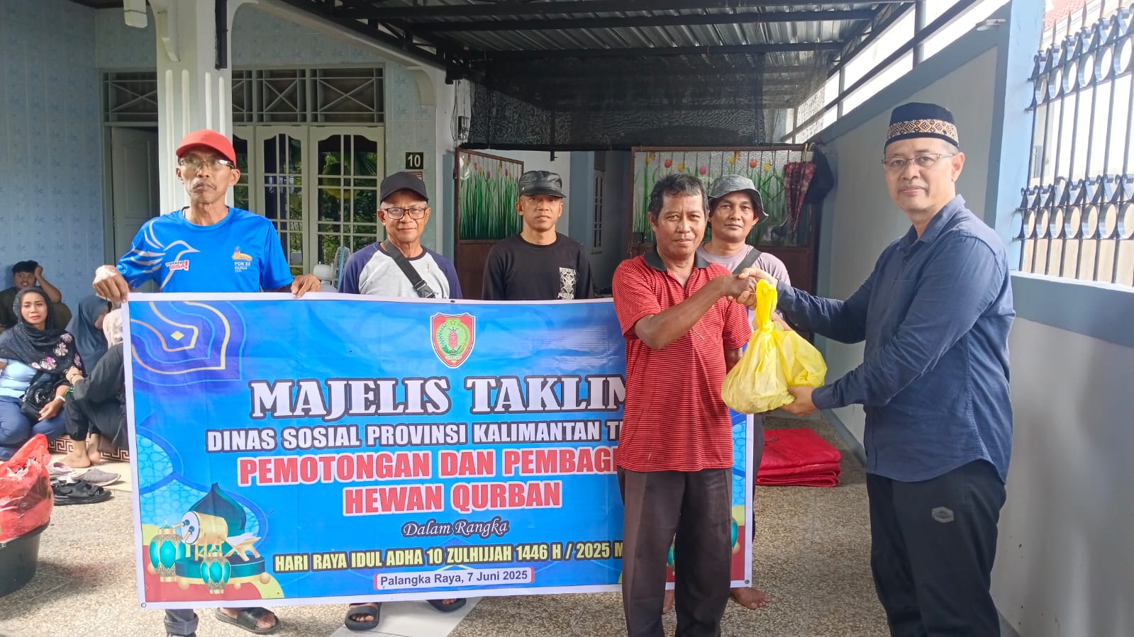 Iduladha 2025, Majelis Taklim Dinsos Kalteng Kurban 4 Sapi dan 2 Kambing