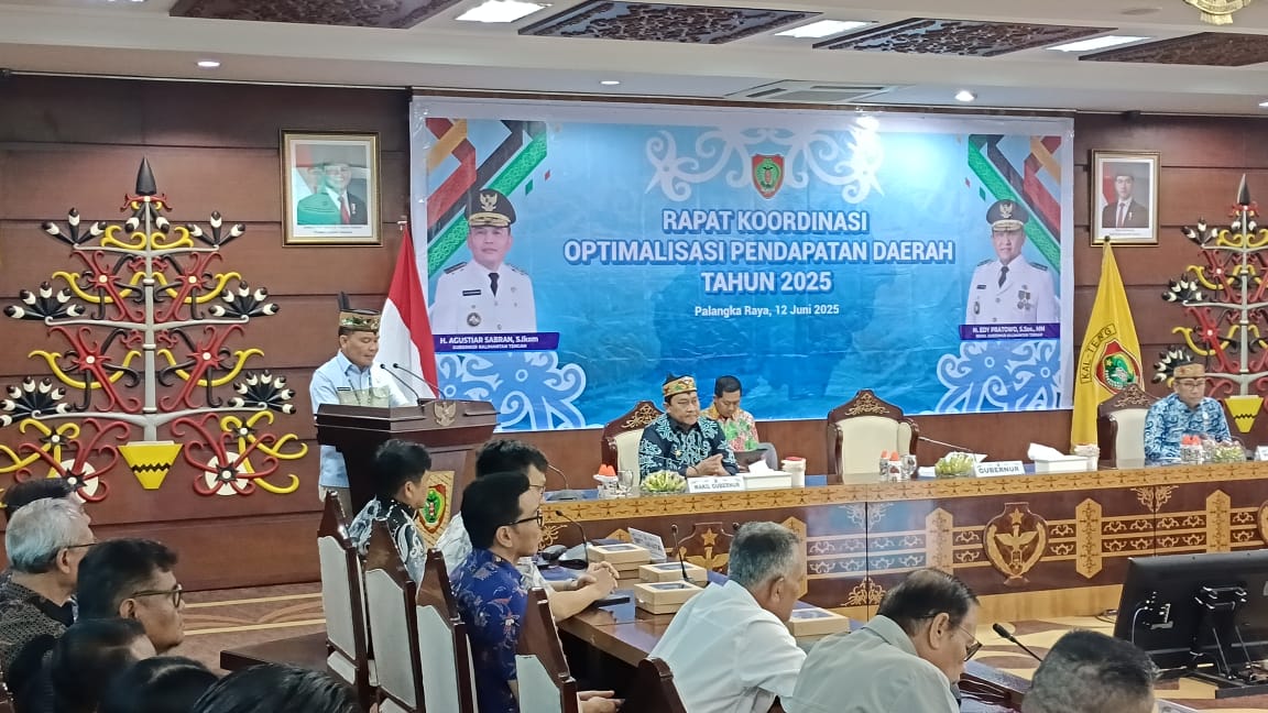 Gubernur Kalteng Instruksikan Perusahaan Bayar Pajak dan Gunakan Plat KH