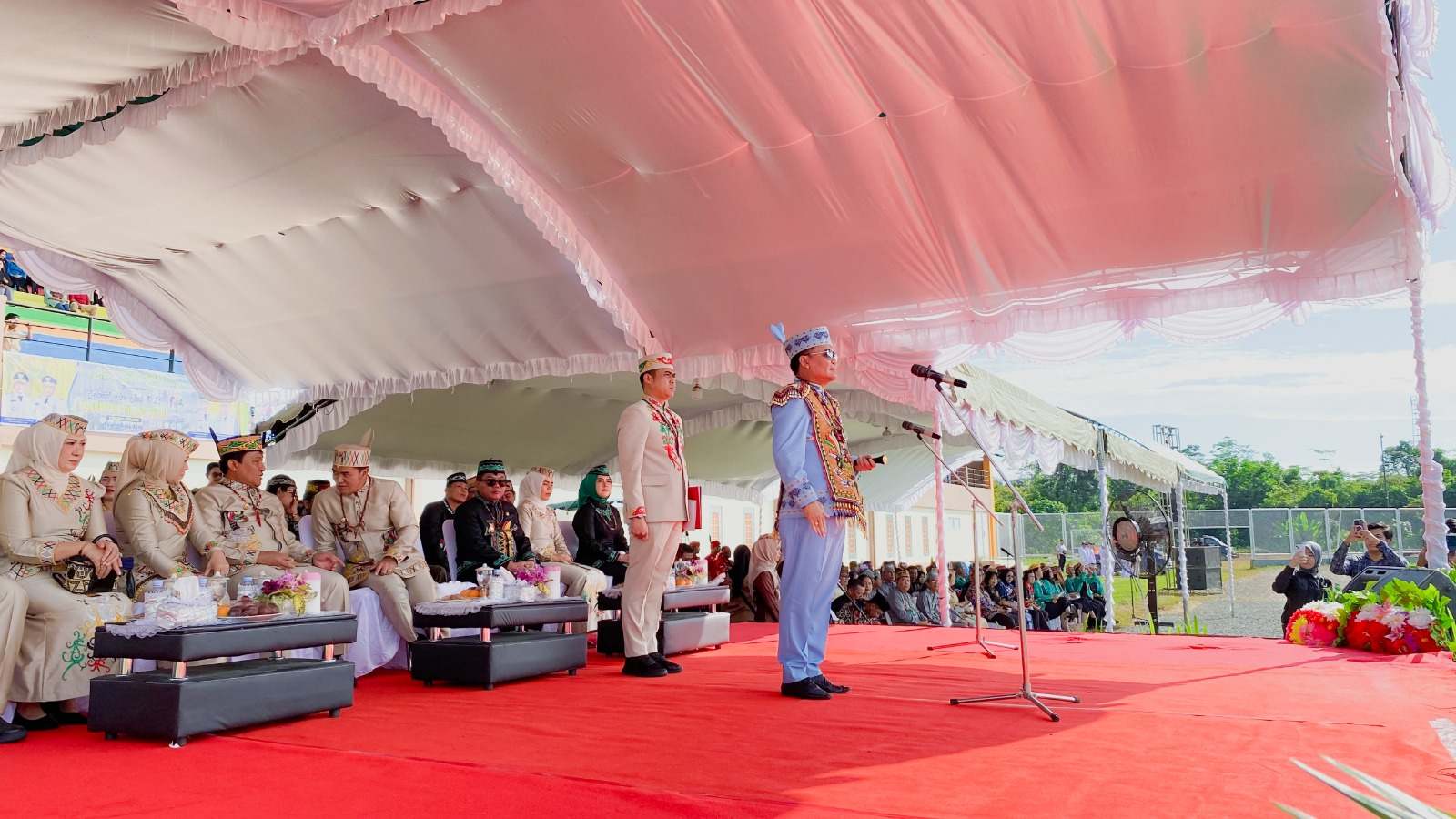 Gubernur Agustiar Sabran Pimpin Upacara HUT Pulang Pisau ke-23