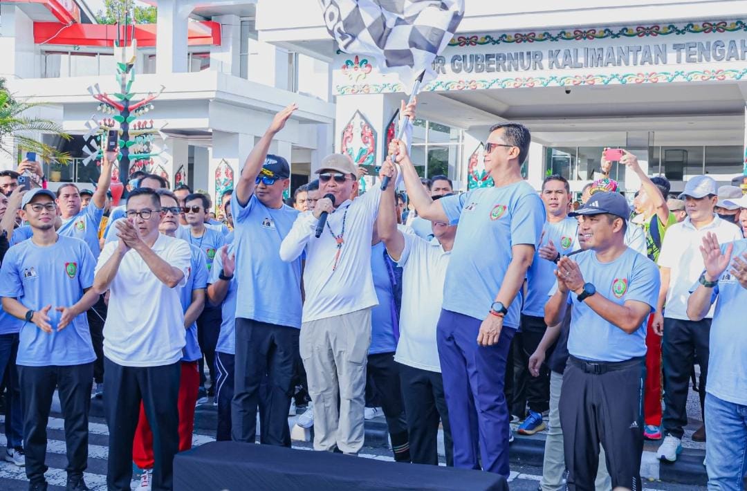Harkopnas ke-78, Pemprov Kalteng Gelar Jalan Sehat