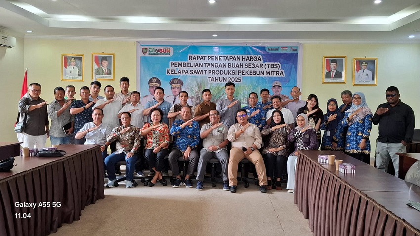 Harga TBS Sawit Kalteng Naik, Petani Mitra Dapat Kepastian Harga Lebih Baik