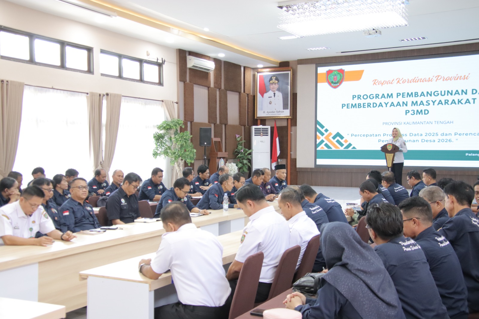 Dinas PMD Kalteng Gelar Rakor Evaluasi P3MD