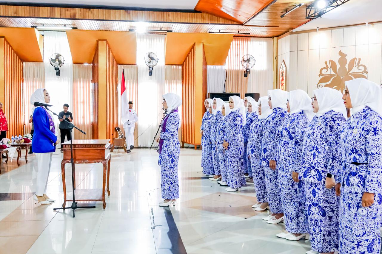 IWAPI Lamandau Dilantik, Asti Rizky Dorong Inovasi UMKM Lokal