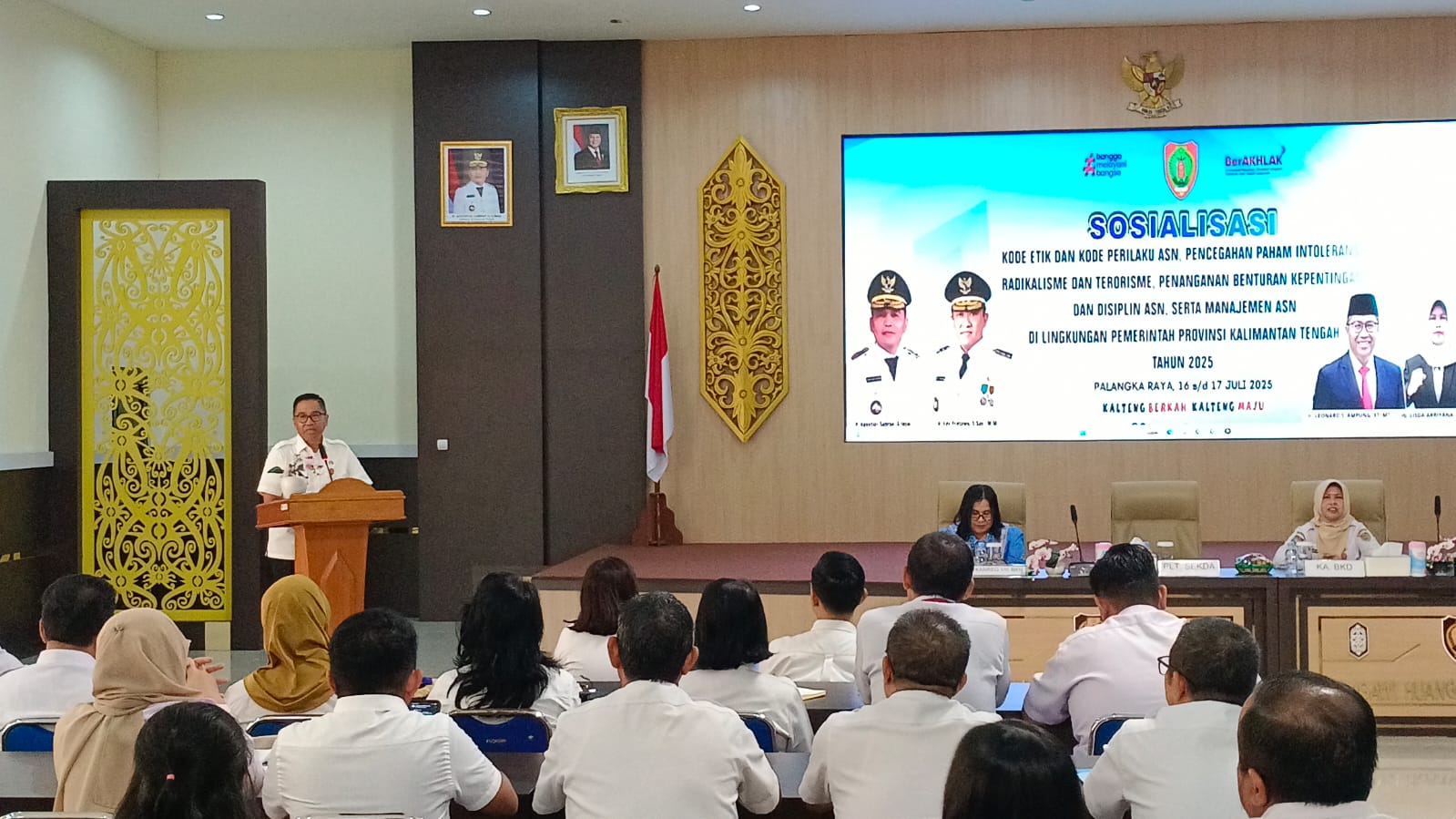 Pemerintah Kalteng Perkuat Integritas ASN, Cegah Radikalisme dan Intoleransi