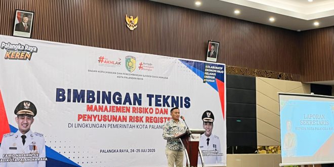 Pemkot Palangka Raya Dorong ASN Kuasai Risk Register