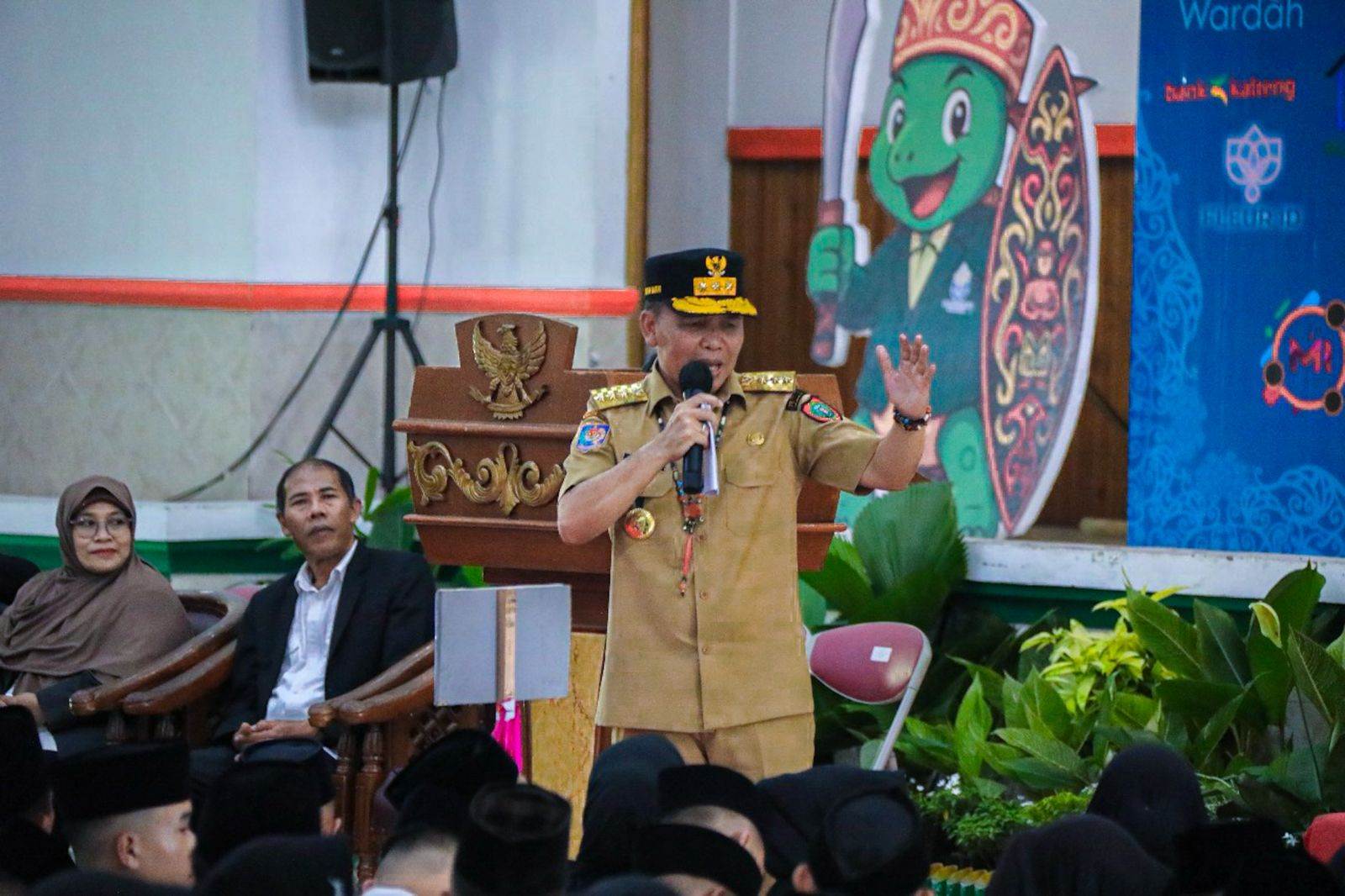 Gubernur Kalteng Ingatkan Mahasiswa Baru UIN Pentingnya Pendidikan dan Akhlak