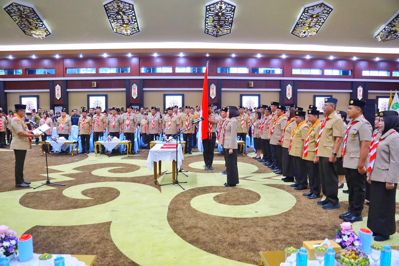 Gubernur Agustiar Tegaskan Peran Pramuka dalam Membentuk Karakter Generasi Muda