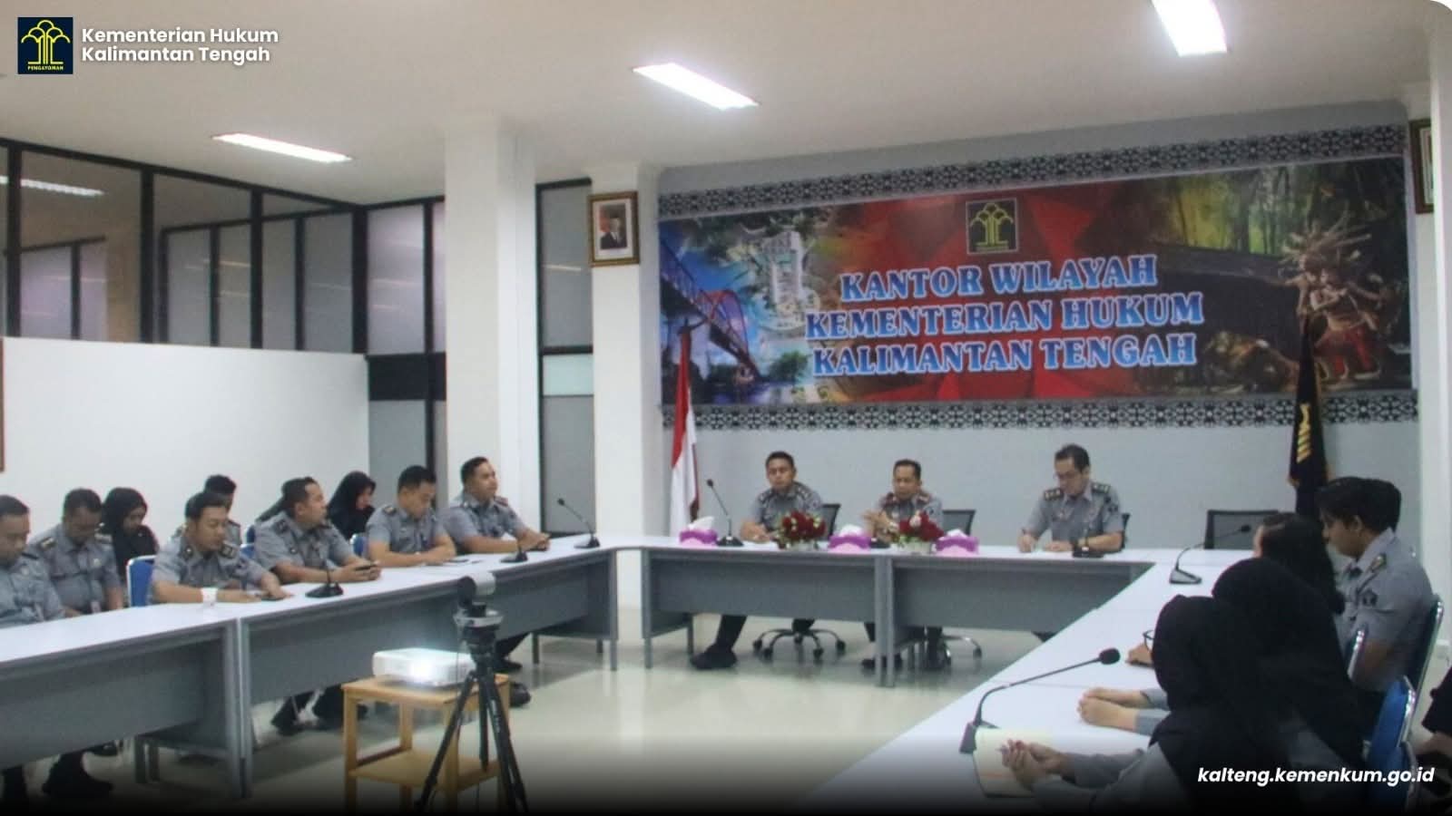 Kemenkum Kalteng Bentuk Tim Percepatan Posbakum untuk Masyarakat Kurang Mampu